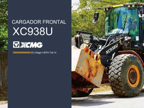 Cargador frontal XC938U